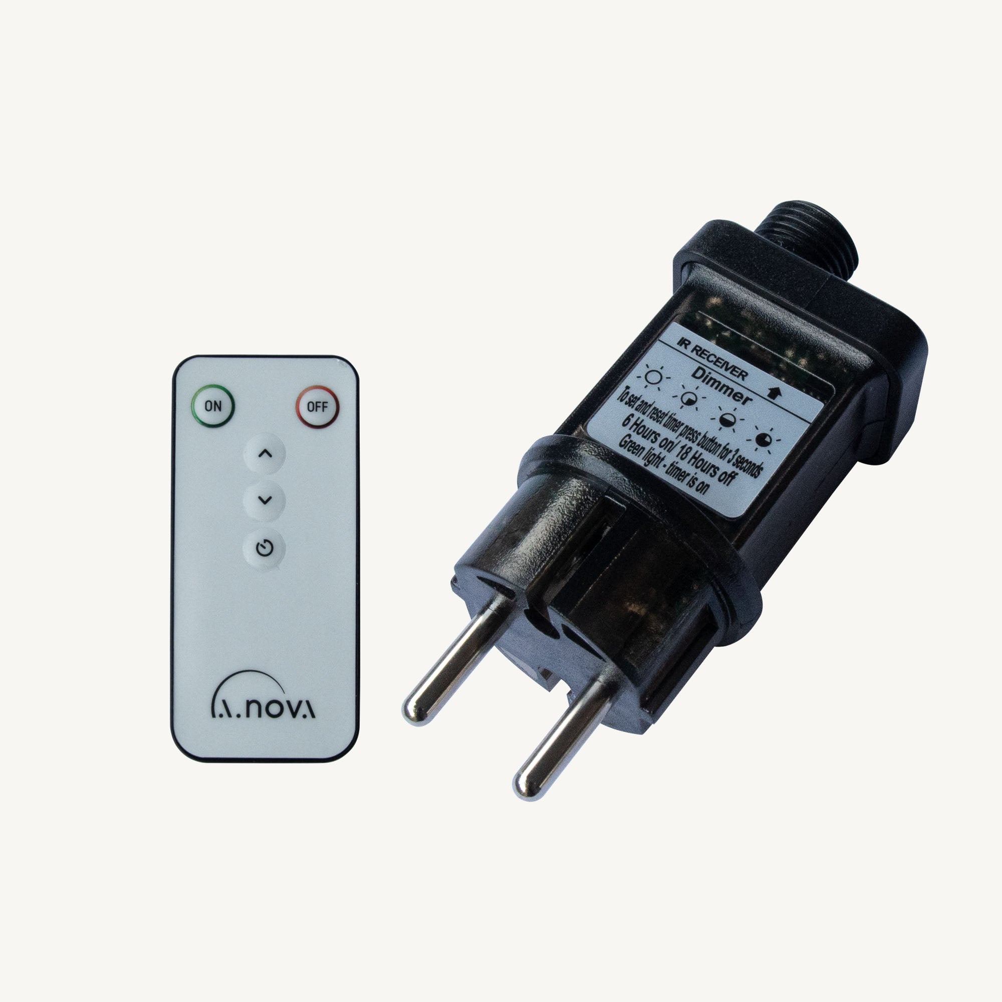 Adaptateur secteur pour guirlande solaire Farandole
